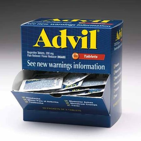 Advil Pain Relief 200 mg Strength Ibuprofen Tablet 100 per Bottle 00573015040